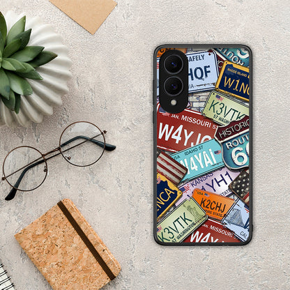 Car Plates - Samsung Galaxy S25 Edge 5G θήκη