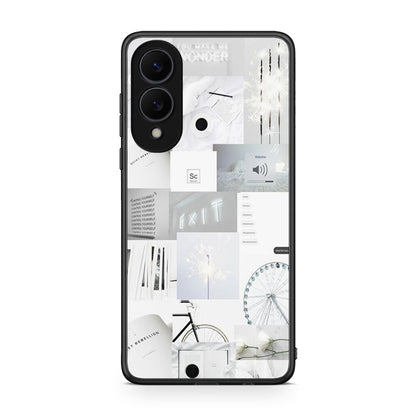 Samsung Galaxy S25 Edge 5G Collage Make Me Wonder Θήκη Αγίου Βαλεντίνου από τη Smartfits με σχέδιο στο πίσω μέρος και μαύρο περίβλημα | Smartphone case with colorful back and black bezels by Smartfits