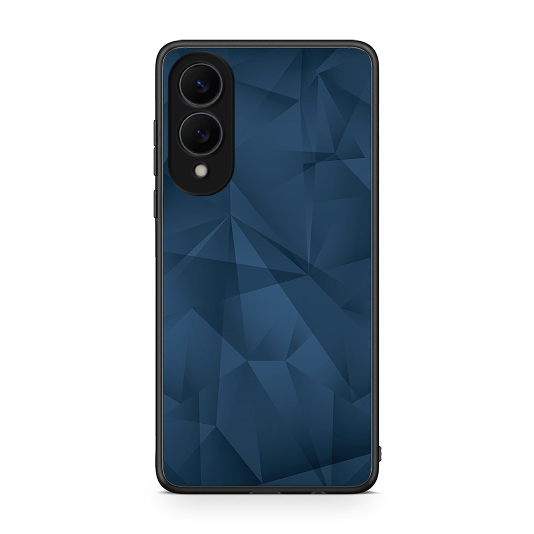 39 - Samsung Galaxy S25 Edge 5G Blue Abstract Geometric case, cover, bumper