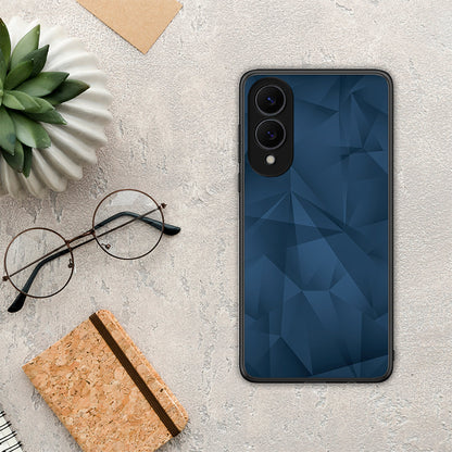 Geometric Blue Abstract - Samsung Galaxy S25 Edge 5G θήκη