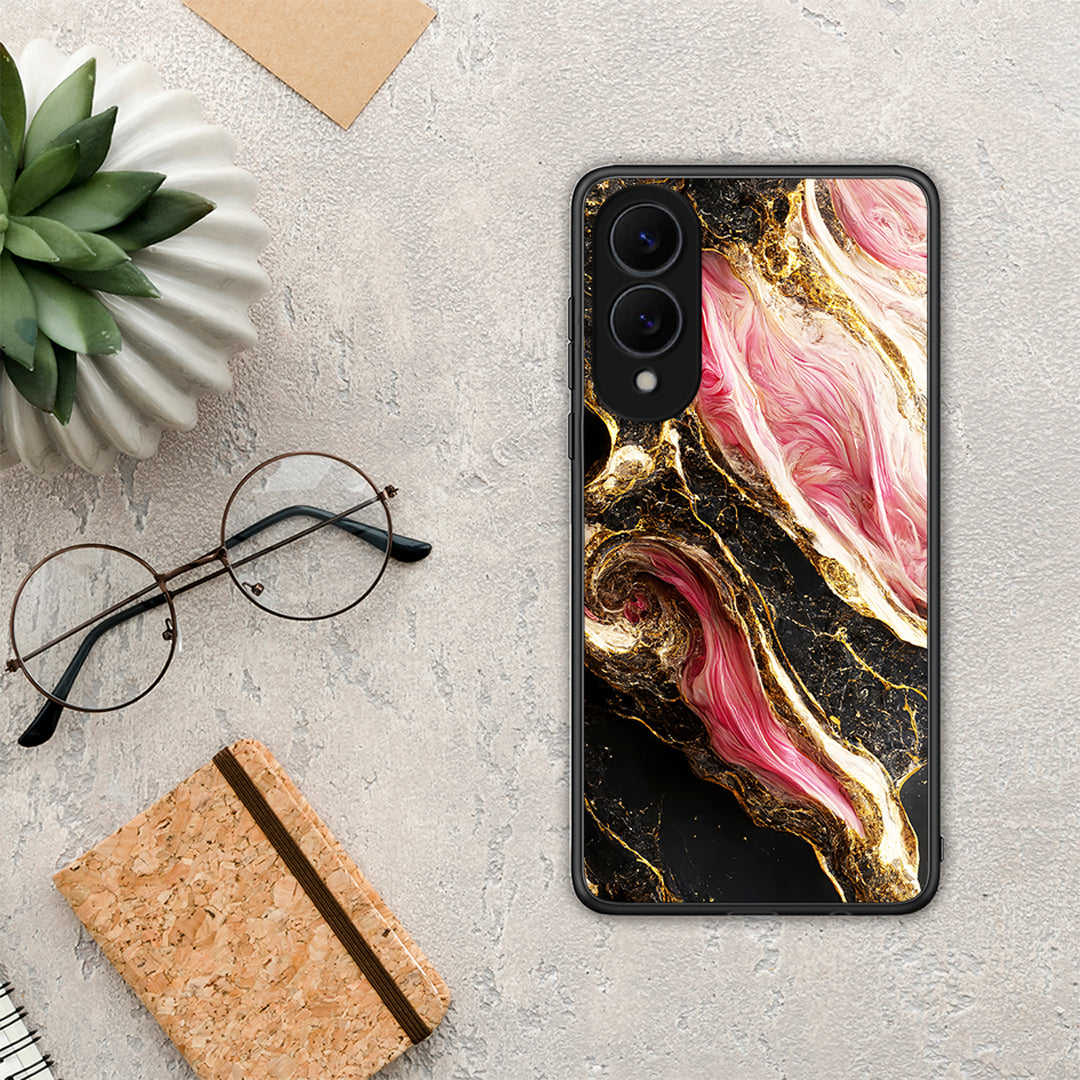 Glamorous Pink Marble - Samsung Galaxy S25 Edge 5G θήκη