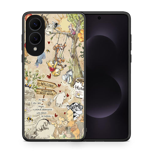 Θήκη Samsung Galaxy S25 Edge 5G Happy Friends από τη Smartfits με σχέδιο στο πίσω μέρος και μαύρο περίβλημα | Samsung Galaxy S25 Edge 5G Happy Friends case with colorful back and black bezels