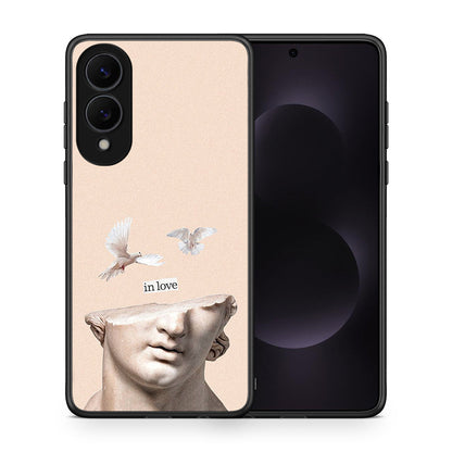 Θήκη Samsung Galaxy S25 Edge 5G In Love από τη Smartfits με σχέδιο στο πίσω μέρος και μαύρο περίβλημα | Samsung Galaxy S25 Edge 5G In Love case with colorful back and black bezels