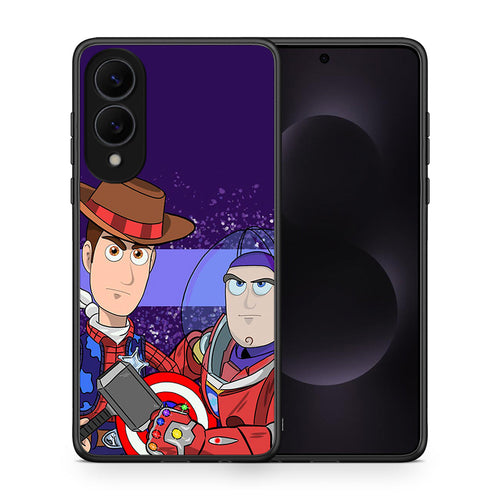 Θήκη Samsung Galaxy S25 Edge 5G Infinity Story από τη Smartfits με σχέδιο στο πίσω μέρος και μαύρο περίβλημα | Samsung Galaxy S25 Edge 5G Infinity Story case with colorful back and black bezels