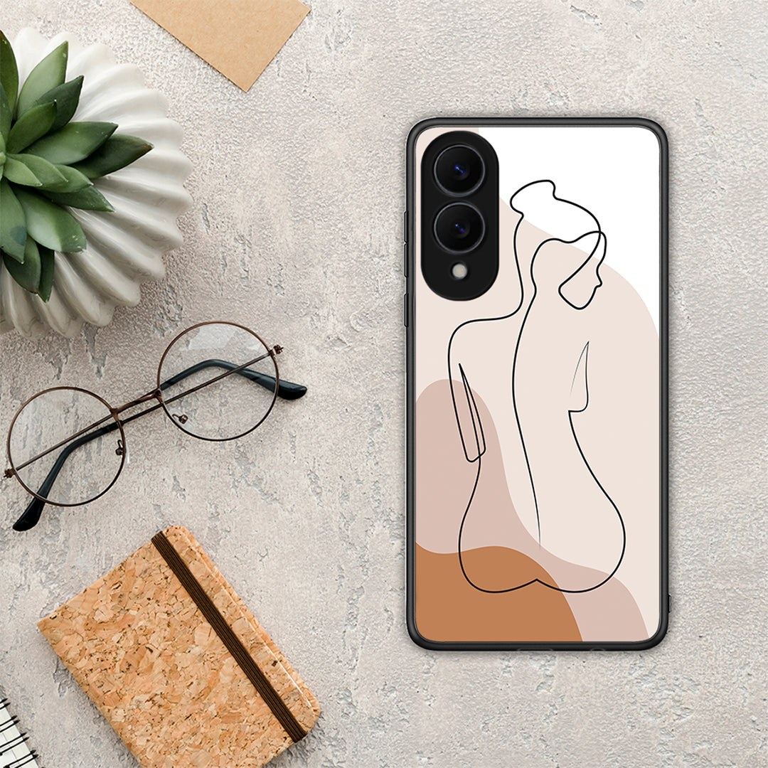 LineArt Woman - Samsung Galaxy S25 Edge 5G θήκη