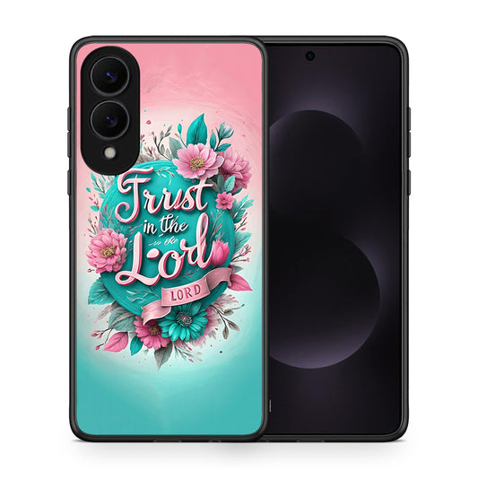 Θήκη Samsung Galaxy S25 Edge 5G Lord Trust από τη Smartfits με σχέδιο στο πίσω μέρος και μαύρο περίβλημα | Samsung Galaxy S25 Edge 5G Lord Trust case with colorful back and black bezels