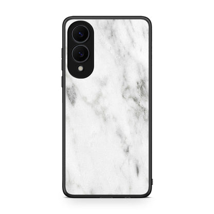 2 - Samsung Galaxy S25 Edge 5G White marble case, cover, bumper