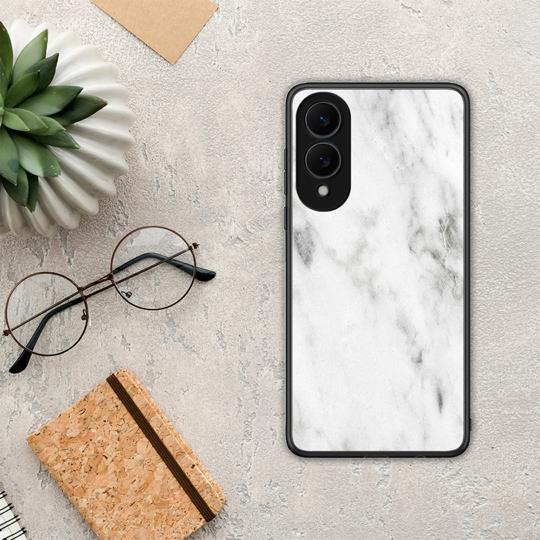 Marble White - Samsung Galaxy S25 Edge 5G θήκη