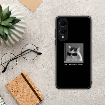 Meme Cat - Samsung Galaxy S25 Edge 5G θήκη