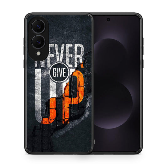 Never Give Up - Samsung Galaxy S25 Edge 5G θήκη