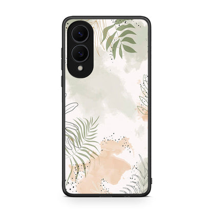 Samsung Galaxy S25 Edge 5G Nude Plants Θήκη από τη Smartfits με σχέδιο στο πίσω μέρος και μαύρο περίβλημα | Smartphone case with colorful back and black bezels by Smartfits