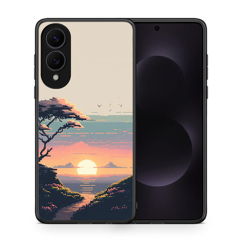Pixel Sunset - Samsung Galaxy S25 Edge 5G θήκη