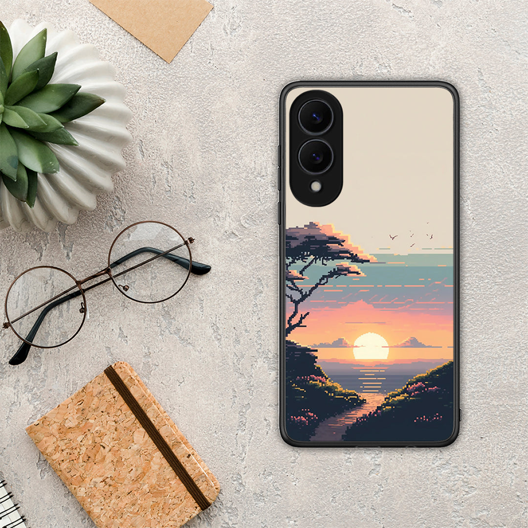 Pixel Sunset - Samsung Galaxy S25 Edge 5G θήκη