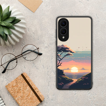 Pixel Sunset - Samsung Galaxy S25 Edge 5G θήκη
