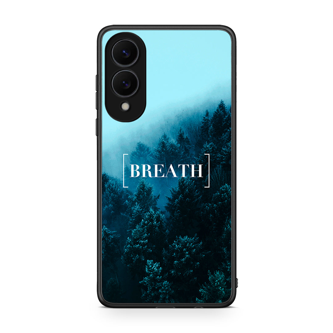 4 - Samsung Galaxy S25 Edge 5G Breath Quote case, cover, bumper