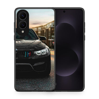Θήκη Samsung Galaxy S25 Edge 5G M3 Racing από τη Smartfits με σχέδιο στο πίσω μέρος και μαύρο περίβλημα | Samsung Galaxy S25 Edge 5G M3 Racing case with colorful back and black bezels
