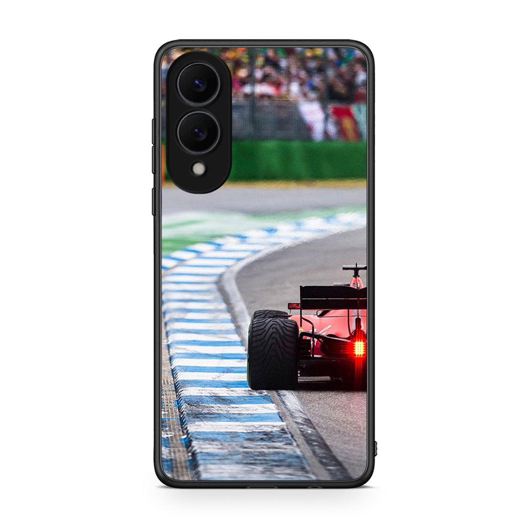 Samsung Galaxy S25 Edge 5G Racing Vibes θήκη από τη Smartfits με σχέδιο στο πίσω μέρος και μαύρο περίβλημα | Smartphone case with colorful back and black bezels by Smartfits