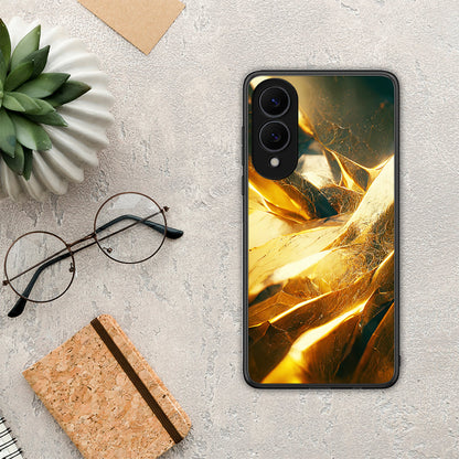 Real Gold - Samsung Galaxy S25 Edge 5G θήκη
