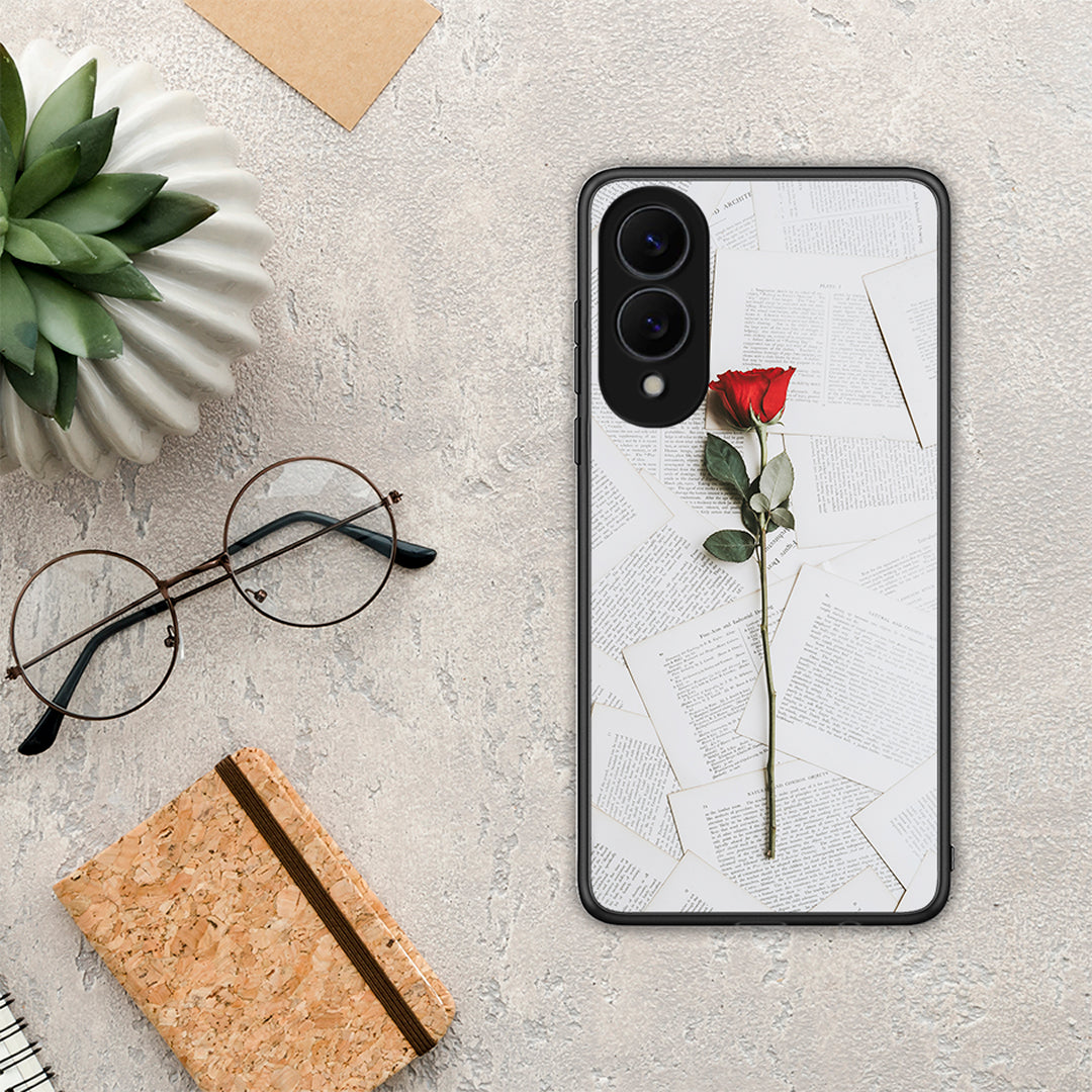 Red Rose - Samsung Galaxy S25 Edge 5G θήκη