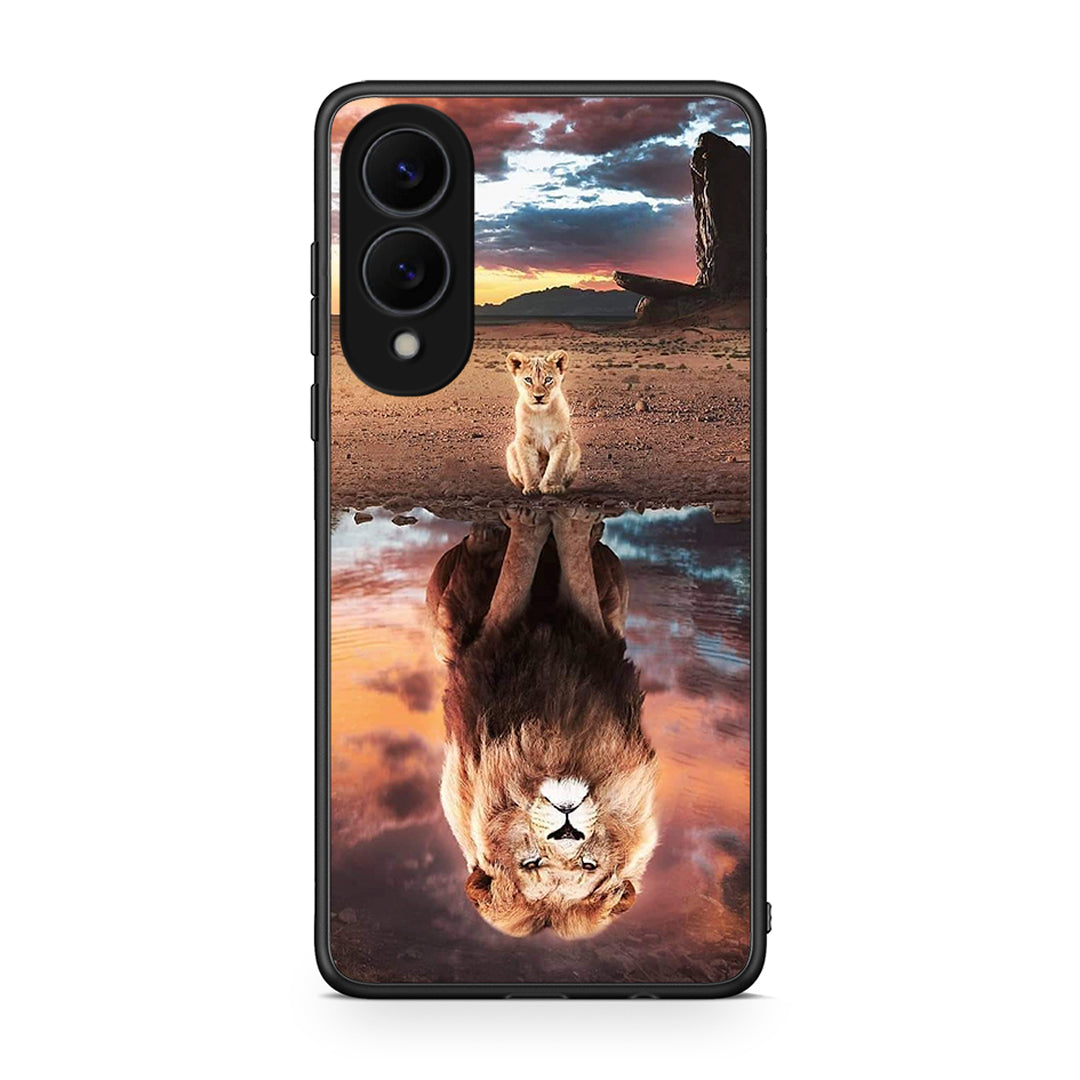 Samsung Galaxy S25 Edge 5G Sunset Dreams Θήκη Αγίου Βαλεντίνου από τη Smartfits με σχέδιο στο πίσω μέρος και μαύρο περίβλημα | Smartphone case with colorful back and black bezels by Smartfits