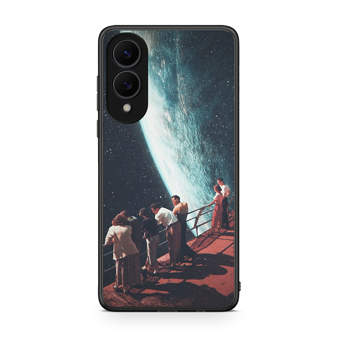 Samsung Galaxy S25 Edge 5G Surreal View θήκη από τη Smartfits με σχέδιο στο πίσω μέρος και μαύρο περίβλημα | Smartphone case with colorful back and black bezels by Smartfits