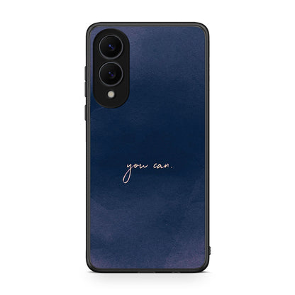 Samsung Galaxy S25 Edge 5G You Can θήκη από τη Smartfits με σχέδιο στο πίσω μέρος και μαύρο περίβλημα | Smartphone case with colorful back and black bezels by Smartfits