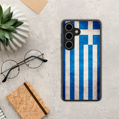 Flag Greek - Samsung Galaxy S25 θήκη
