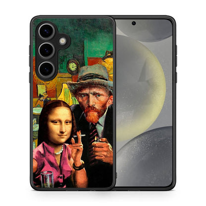 Θήκη Samsung Galaxy S25 Funny Art από τη Smartfits με σχέδιο στο πίσω μέρος και μαύρο περίβλημα | Samsung Galaxy S25 Funny Art case with colorful back and black bezels