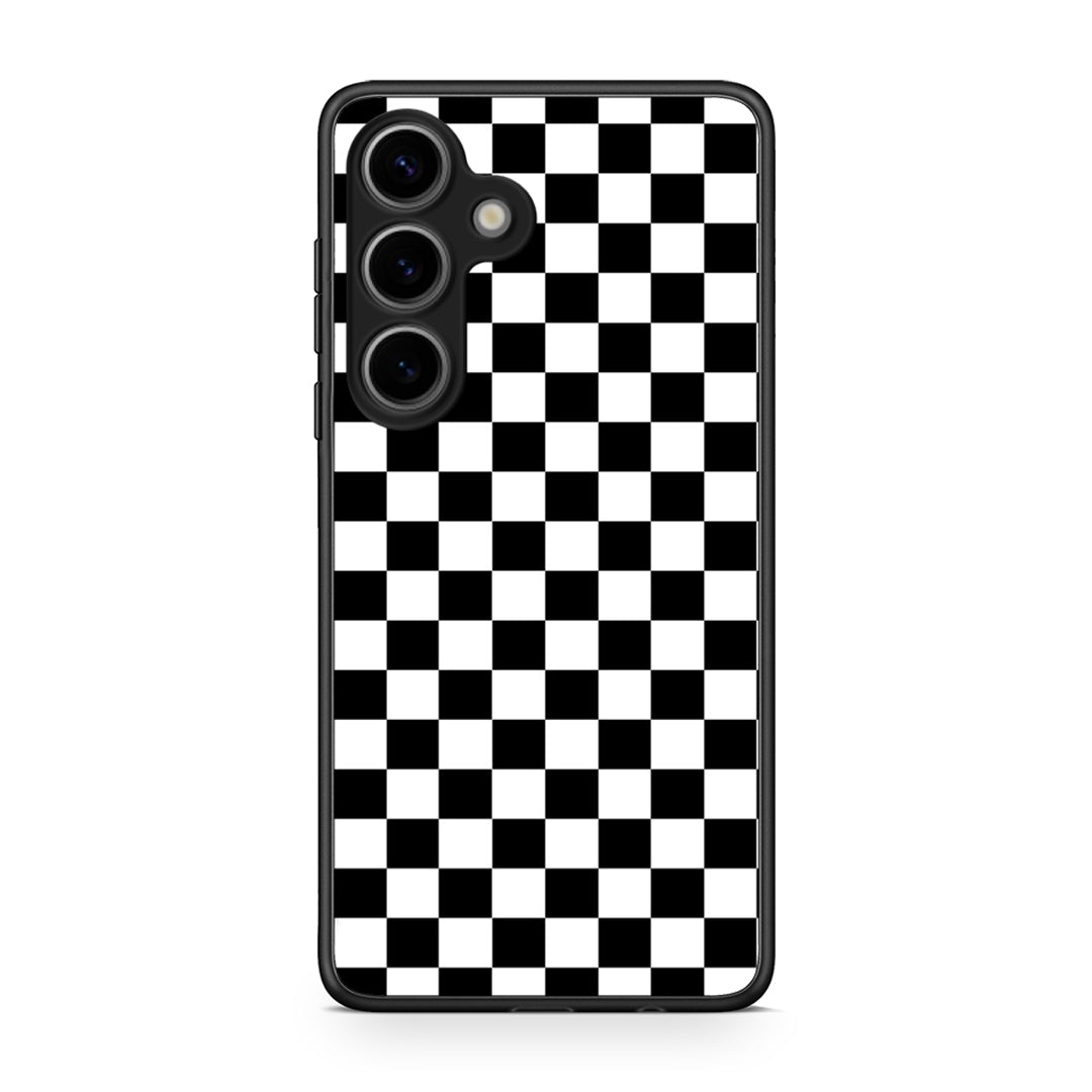 4 - Samsung Galaxy S25 Squares Geometric case, cover, bumper