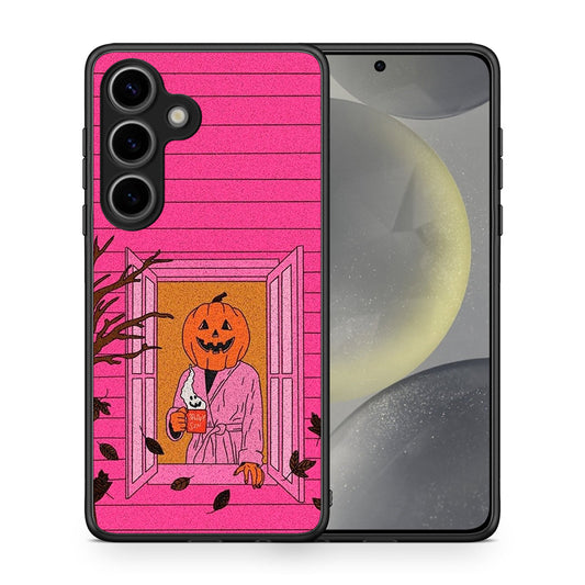 Halloween Pumpkin Lady - Samsung Galaxy S25 θήκη
