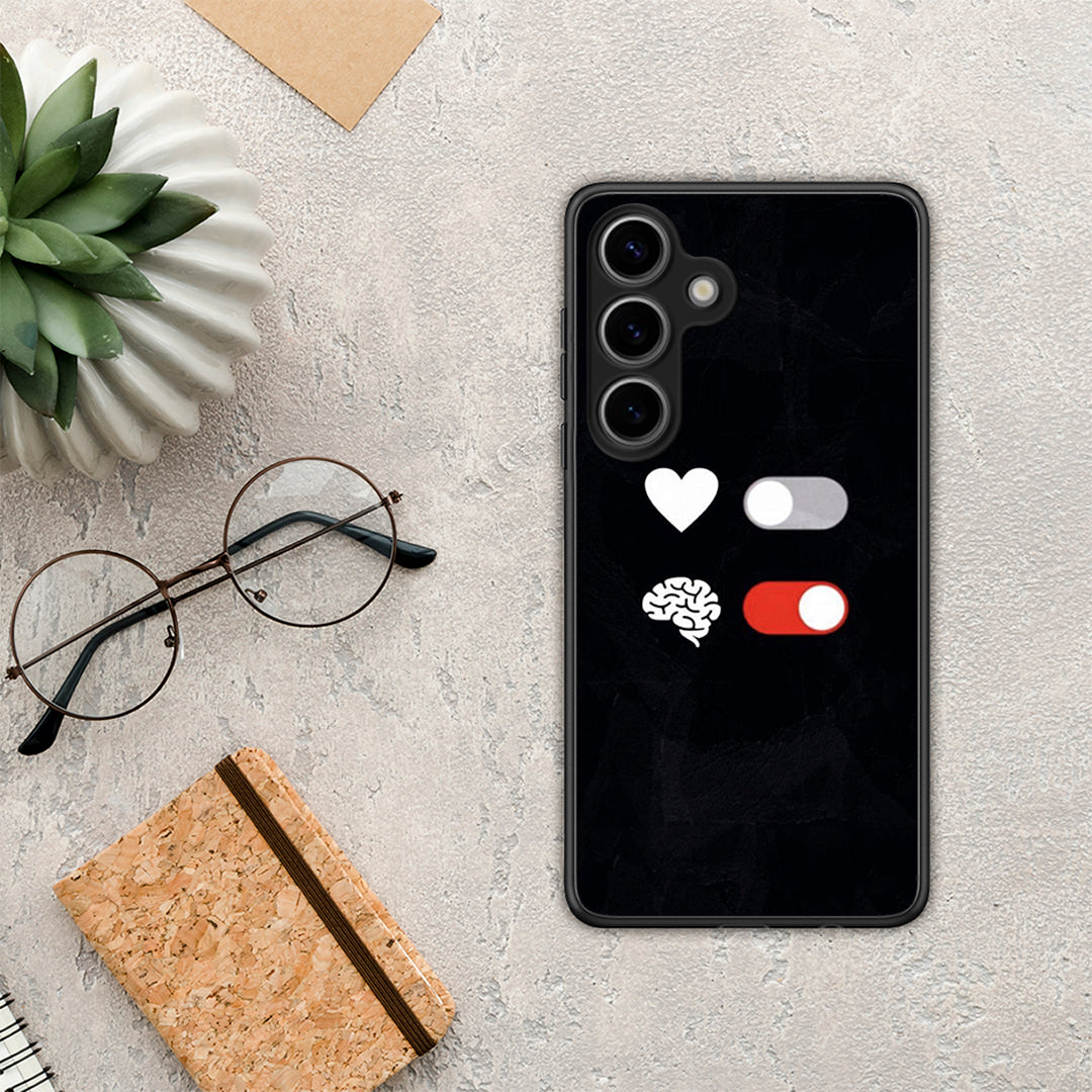Heart Vs Brain - Samsung Galaxy S25 θήκη