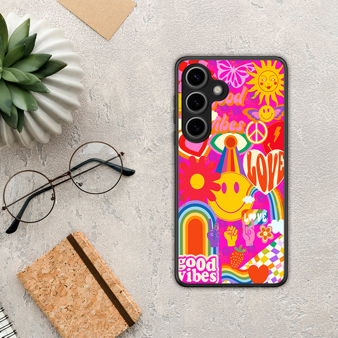 Hippie Love - Samsung Galaxy S25 θήκη
