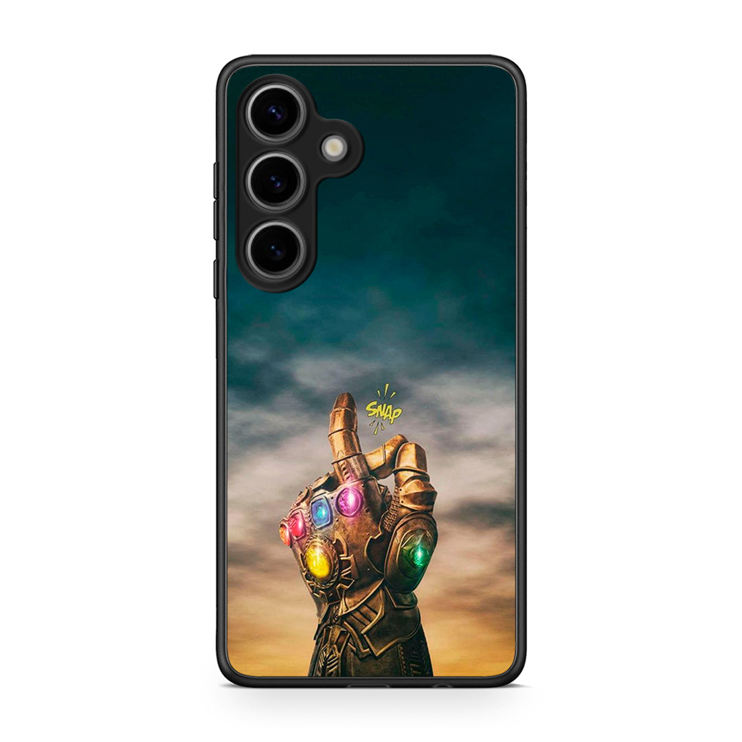 Samsung Galaxy S25 Infinity Snap θήκη από τη Smartfits με σχέδιο στο πίσω μέρος και μαύρο περίβλημα | Smartphone case with colorful back and black bezels by Smartfits