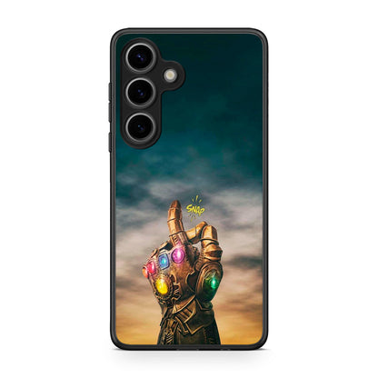 Samsung Galaxy S25 Infinity Snap θήκη από τη Smartfits με σχέδιο στο πίσω μέρος και μαύρο περίβλημα | Smartphone case with colorful back and black bezels by Smartfits