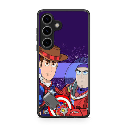 Samsung Galaxy S25 Infinity Story θήκη από τη Smartfits με σχέδιο στο πίσω μέρος και μαύρο περίβλημα | Smartphone case with colorful back and black bezels by Smartfits