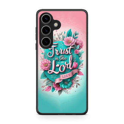 Samsung Galaxy S25 Lord Trust θήκη από τη Smartfits με σχέδιο στο πίσω μέρος και μαύρο περίβλημα | Smartphone case with colorful back and black bezels by Smartfits