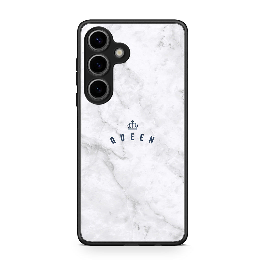 4 - Samsung Galaxy S25 Queen Marble case, cover, bumper