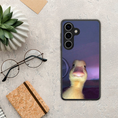 Meme Duck - Samsung Galaxy S25 θήκη