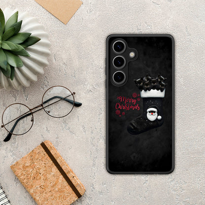Merry Cat Christmas - Samsung Galaxy S25 θήκη