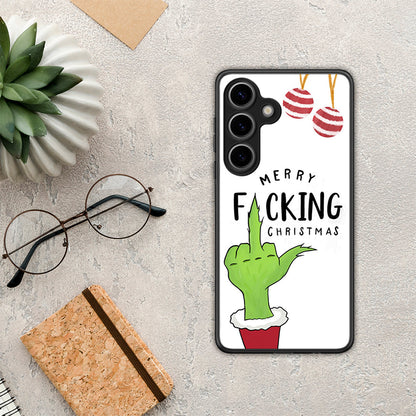 Merry F Xmas - Samsung Galaxy S25 θήκη