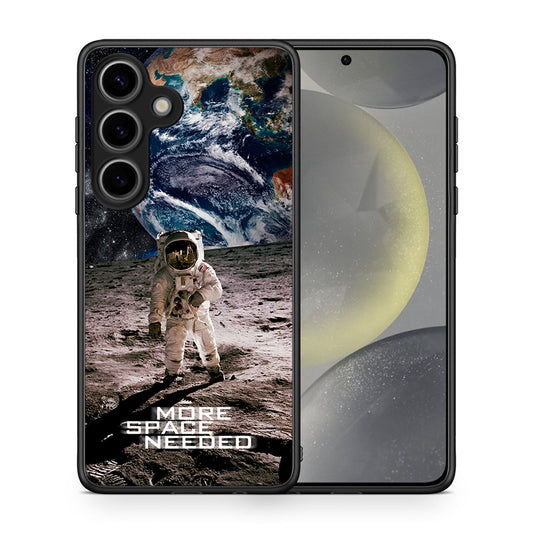 Θήκη Samsung Galaxy S25 More Space από τη Smartfits με σχέδιο στο πίσω μέρος και μαύρο περίβλημα | Samsung Galaxy S25 More Space case with colorful back and black bezels