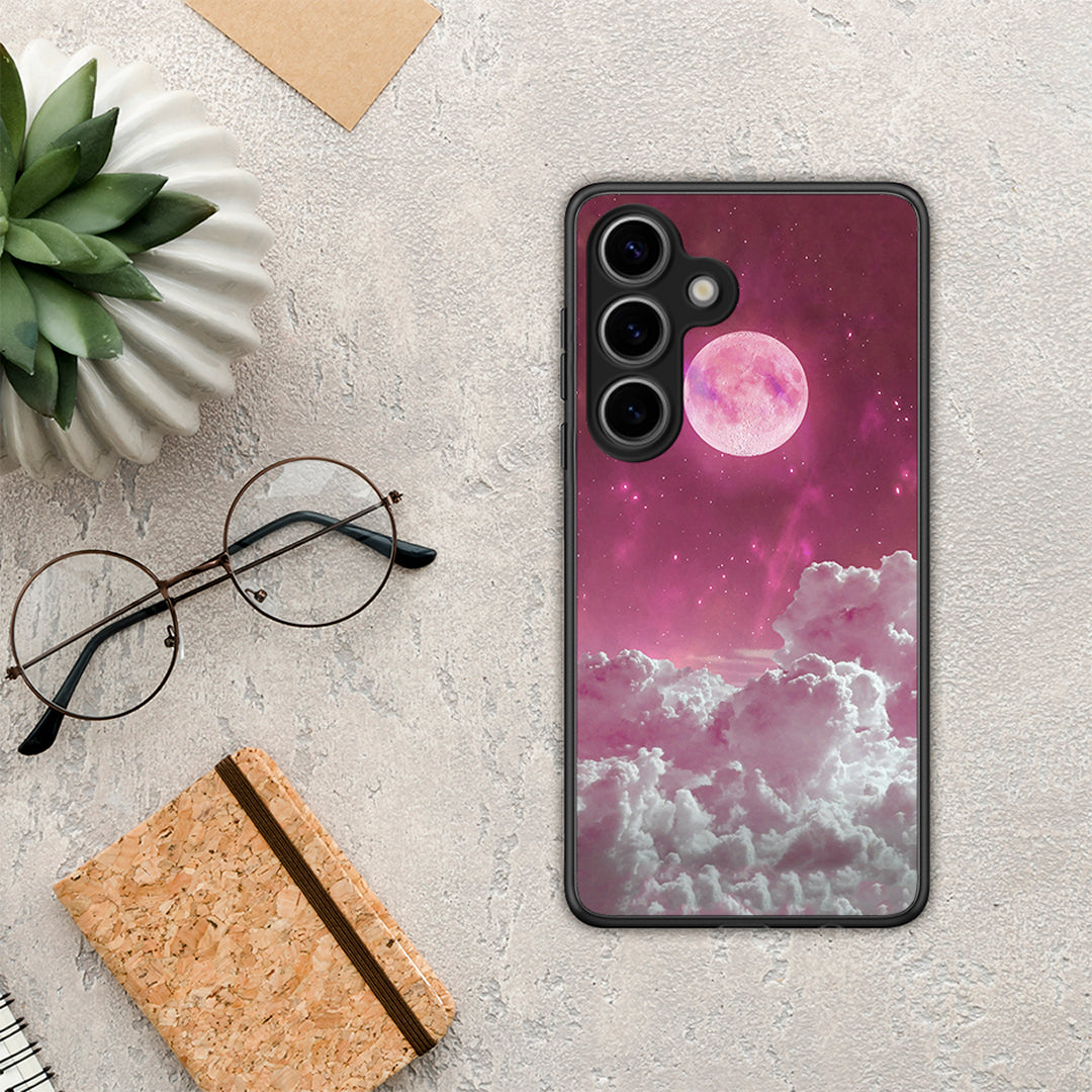 Pink Moon - Samsung Galaxy S25 θήκη