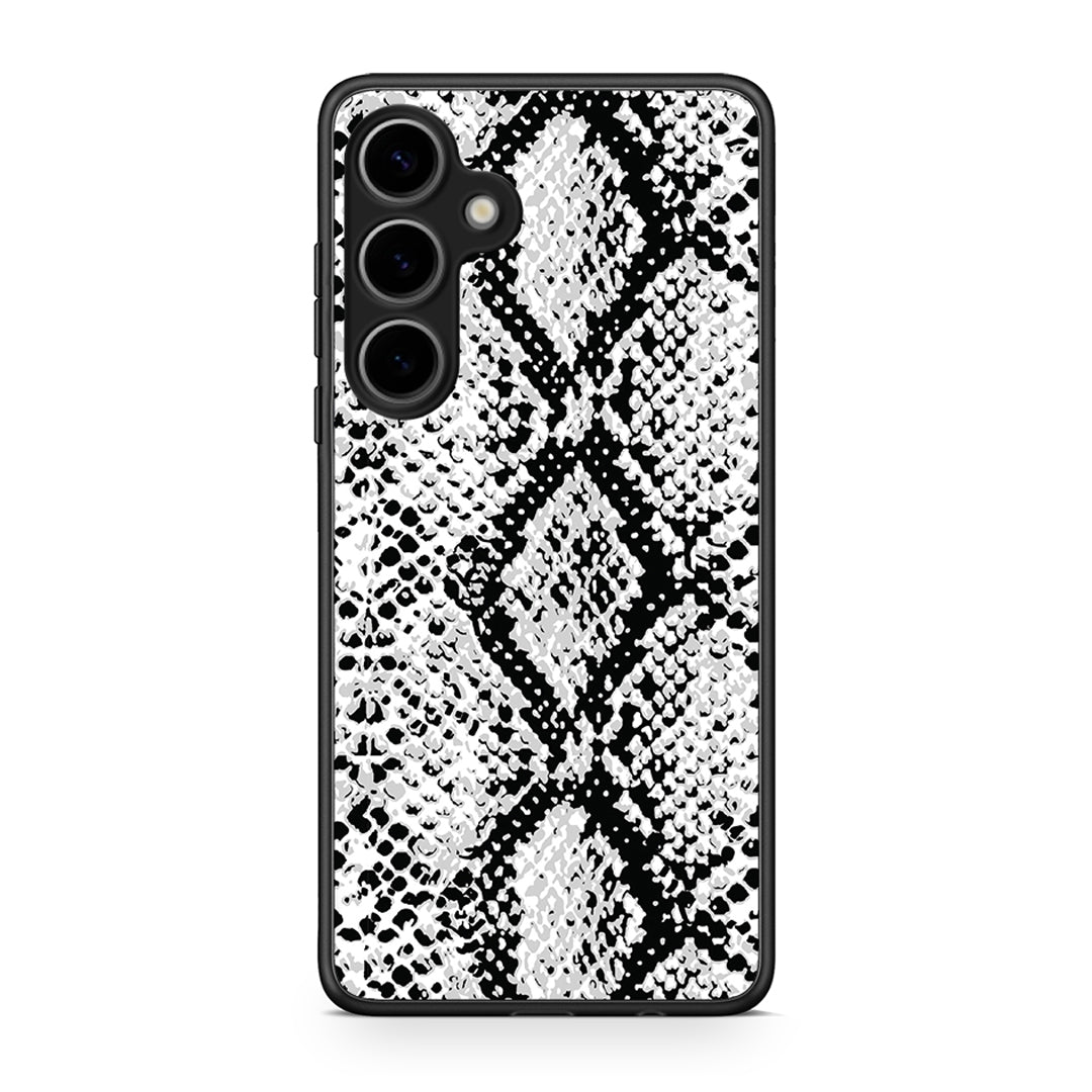 24 - Samsung Galaxy S25 Plus White Snake Animal case, cover, bumper