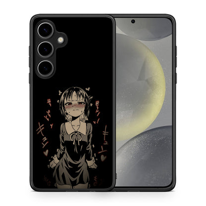 Θήκη Samsung Galaxy S25 Plus Anime Girl από τη Smartfits με σχέδιο στο πίσω μέρος και μαύρο περίβλημα | Samsung Galaxy S25 Plus Anime Girl case with colorful back and black bezels