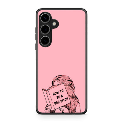 Samsung Galaxy S25 Plus Bad Bitch θήκη από τη Smartfits με σχέδιο στο πίσω μέρος και μαύρο περίβλημα | Smartphone case with colorful back and black bezels by Smartfits
