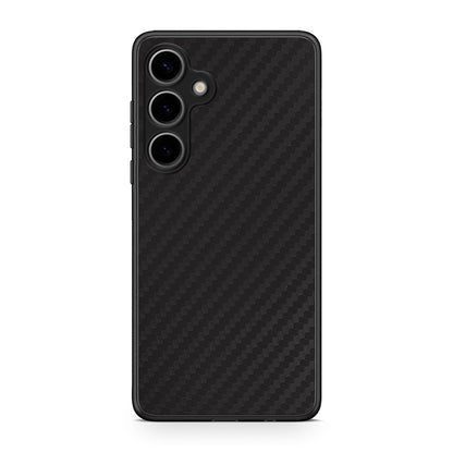 Samsung Galaxy S25 Plus Carbon Black θήκη από τη Smartfits με σχέδιο στο πίσω μέρος και μαύρο περίβλημα | Smartphone case with colorful back and black bezels by Smartfits