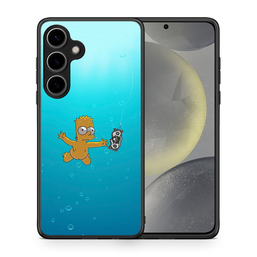 Θήκη Samsung Galaxy S25 Plus Chasing Money από τη Smartfits με σχέδιο στο πίσω μέρος και μαύρο περίβλημα | Samsung Galaxy S25 Plus Chasing Money case with colorful back and black bezels