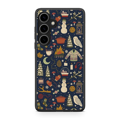 Samsung Galaxy S25 Plus Christmas Elements θήκη από τη Smartfits με σχέδιο στο πίσω μέρος και μαύρο περίβλημα | Smartphone case with colorful back and black bezels by Smartfits