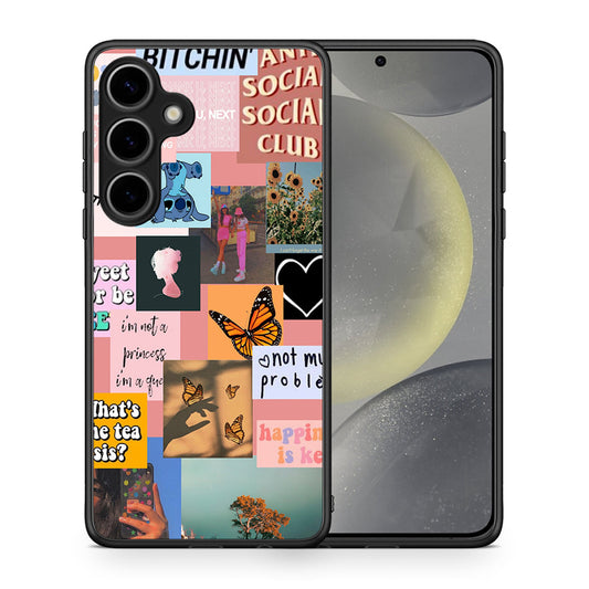 Collage Bitchin - Samsung Galaxy S25 Plus θήκη