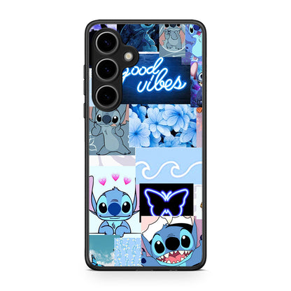 Samsung Galaxy S25 Plus Collage Good Vibes Θήκη Αγίου Βαλεντίνου από τη Smartfits με σχέδιο στο πίσω μέρος και μαύρο περίβλημα | Smartphone case with colorful back and black bezels by Smartfits